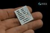 Quinta Studio QD48060 F-35A 3D-Printed & coloured Interior on decal paper (Meng) 1/48